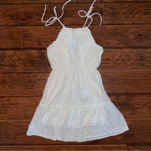White Eyelet Dress